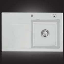 Zlewozmywak Systemceram STEMA 80 PRAWA KOMORA ALU 50540176